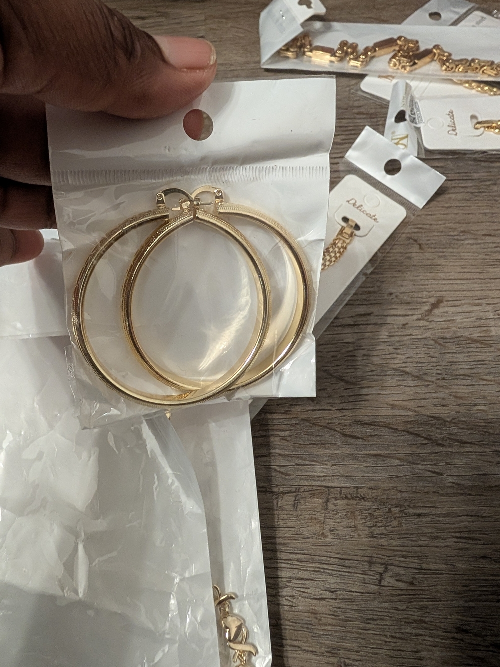 Gold Hoop Earrings - Unbranded Women’s Fashion Jewelry